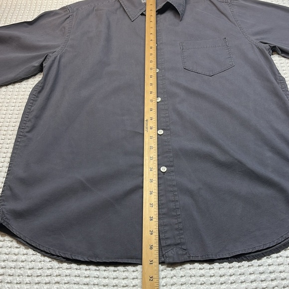 Lucky Brand Embroidered Back Shoulders Men’s Button Down Shirt Size Large - Picture 12 of 14